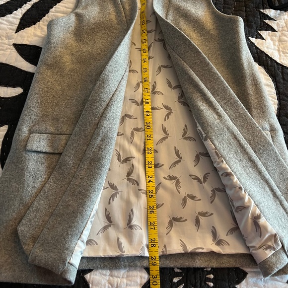 elevenses Wool Vest with Accent Lining - Picture 11 of 11